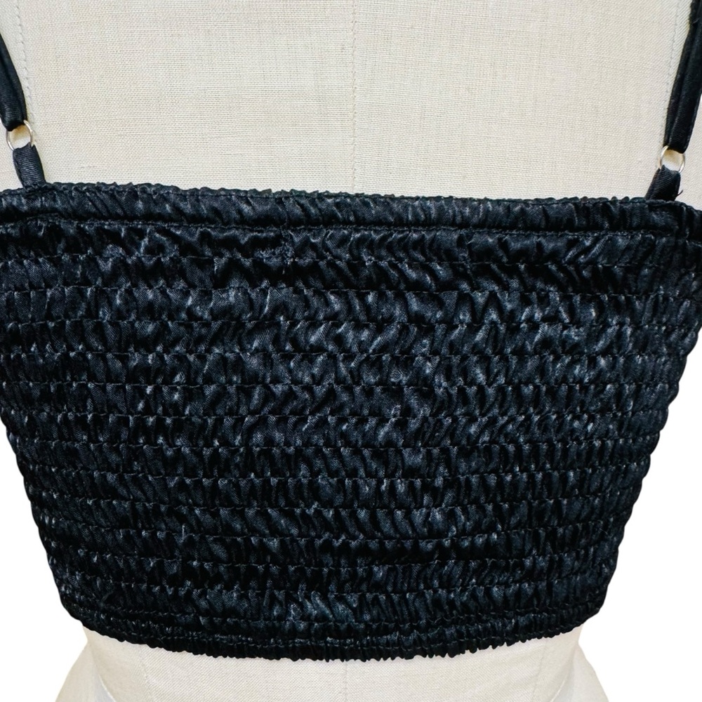 Shein Babydoll Fairy Grunch Corset Top Size XS Lace Up Whimsigoth Witchy Goth - Picture 4 of 9